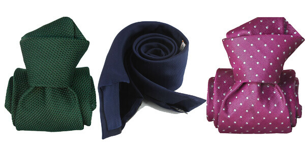 cravates luxe soie Segni et Disegni