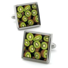 Boutons de manchette, kiwifruit Robert Charles 2