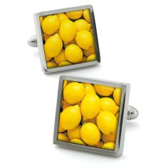 Boutons de manchette, citron Robert Charles 2