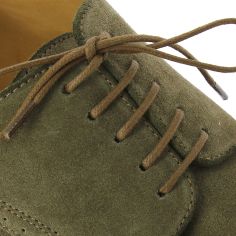 lacets ronds 2mm, coton ciré, marron Chocolat Les Lacets Français 2