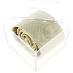 Cravate Luxe faite à la main, Avorio Tony & Paul 2