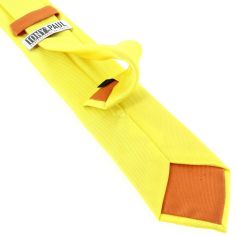 Cravate jaune, soie italienne, jaune Citron Tony & Paul 2