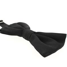 Noeud papillon soie italienne, Nero Tony & Paul 2