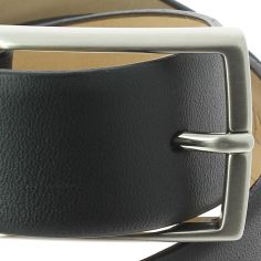 Ceinture cuir, Vitello, couleur noir, sans surpiqure Robert Charles 2