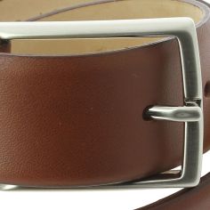 Ceinture cuir, Vitello, couleur tabac, sans surpiqure Robert Charles 2