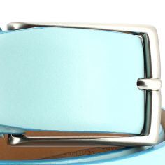 Ceinture cuir de veau, Bleu glace, 35mm Robert Charles 2