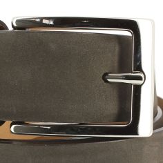 Ceinture cuir, Nubuck marron, 35mm Robert Charles 2