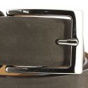Ceinture cuir, Nubuck marron, 35mm Robert Charles