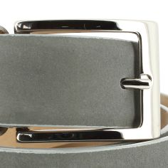 Ceinture cuir, Nubuck gris, 35mm Robert Charles 2