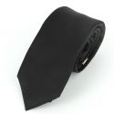 Cravate soie 6 plis, Nero, Faite à la main Tony & Paul
