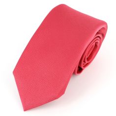 Cravate soie 6 plis, Rose Ribes, Faite à la main Tony & Paul 2