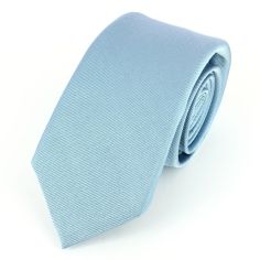 Cravate soie 6 plis, Tevere Bleu, Faite à la main Tony & Paul 2