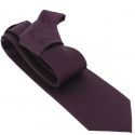 Cravate CLJ, Cubes aubergine Clj Charles Le Jeune