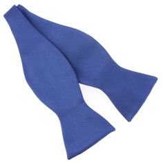 Noeud papillon à nouer en soie, Bleu royal, Fait à la main Tony & Paul 2