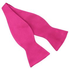 Noeud papillon à nouer en soie, Rose Rubino, Fait à la main Tony & Paul 2