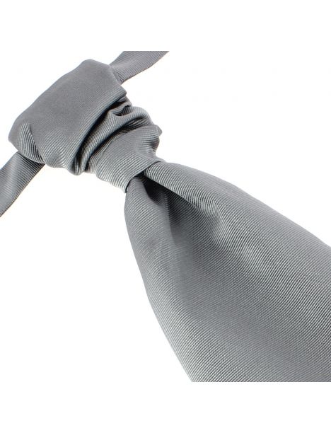 Lavallière nouée en soie, Elefante, Faite à la main Tony & Paul