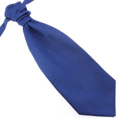 Lavallière nouée en soie, Bleu royal, Faite à la main Tony & Paul 2