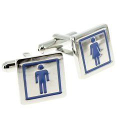 Boutons de manchette, WC Homme Femme Clj Charles Le Jeune 2