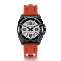 Montre Kennett Valour, Blanc sur orange Kennett