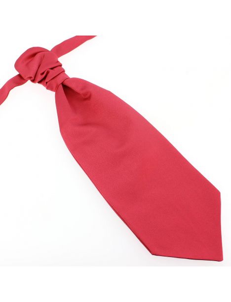 Lavallière nouée en soie, Rose Ribes, Faite à la main Tony & Paul