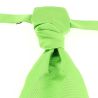 Lavallière nouée en soie, Vert Cedro, Faite à la main Tony & Paul Cravates