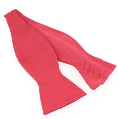 Noeud papillon à nouer en soie, Rose Ribes, Fait à la main Tony & Paul 2