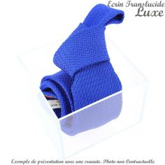 Cravate grenadine de soie, Bleu royal, Tony & Paul Tony & Paul 2