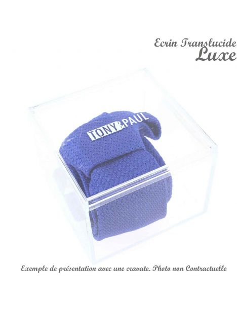 Cravate grenadine de soie, Rose baby girl, Tony & Paul Tony & Paul