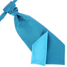 Lavallière nouée en soie, cobalto, Faite à la main Tony & Paul 2