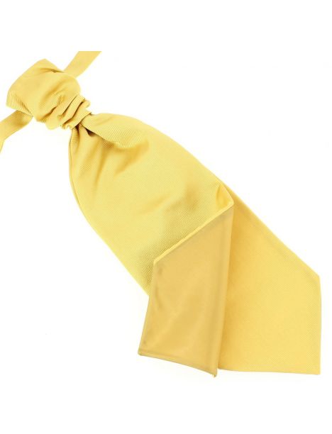 Lavallière nouée en soie, Oro, Faite à la main Tony & Paul