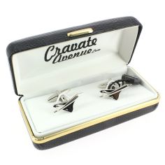 Boutons de manchette, Avion Concorde métal Cravate Avenue Signature 2