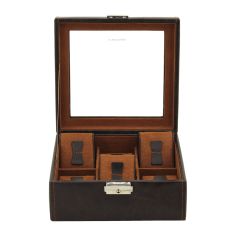 Ecrin 6 montres, Bond, marron, vitré Friedrich 23