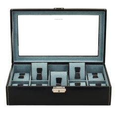 Ecrin 10 montres, James, noir, vitré Friedrich 23