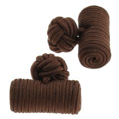 Passementerie cylindre marron Chocolat Clj Charles Le Jeune