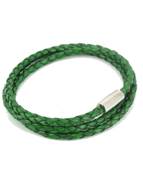 Bracelet tressé Homme Monart, vert Mon-Art