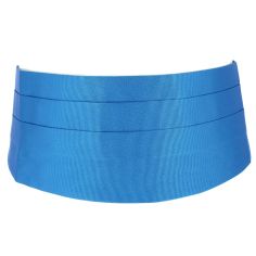 Ceinture Smoking en soie, Bleu Cina Tony & Paul 2