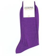 Chaussettes pur fil d'Ecosse. Iris de Vincent V. La Vaticana. Tony & Paul 2