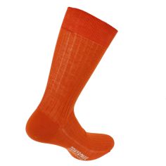 Chaussettes pur fil d'Ecosse. Orange de Séville. La Vaticana. Tony & Paul 2