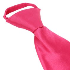 Cravate enfant, Fuchsia Pomme Carré 2