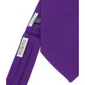 Cravate Ascot en soie, Mauve Mammola, Fait à la main Tony & Paul