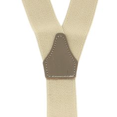 Bretelle 3 attaches Hercule, sable. Cuir Taupe Tony & Paul 2