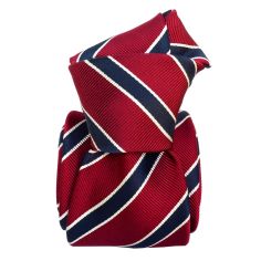 Cravate Classique Segni et Disegni- Savone Rouge Segni et Disegni 2