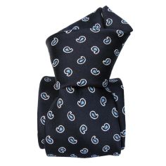 Cravate Classique Segni et DisegniMogador Capri Bleu Segni et Disegni 2