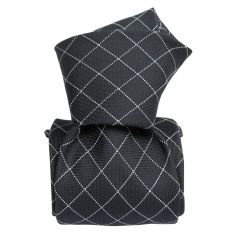 Cravate soie Classique Segni Disegni, Verone grise Segni et Disegni 2