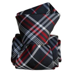 Cravate Segni Disegni Luxe, Faite main, Livigno, Bleu marine Segni et Disegni 2