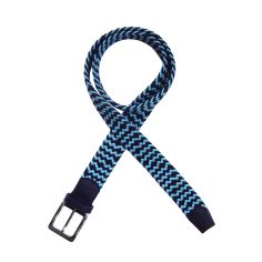 Ceinture T&T, ZigZag marine et Bleu claire Tyler & Tyler