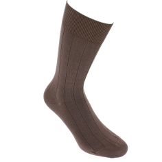 Chaussettes Antolini en coton, Chocolat Antolini