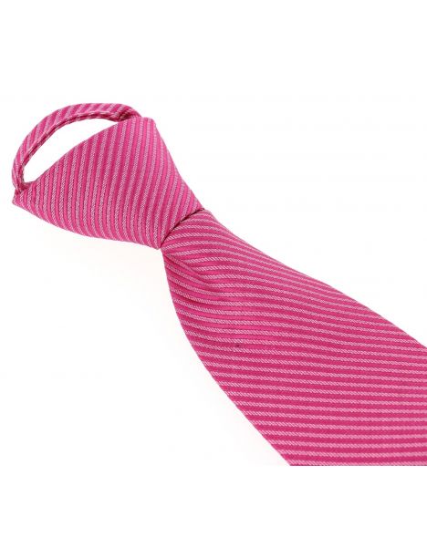 Cravate enfant, Petit Dandy Rose Fuchsia Pomme Carré