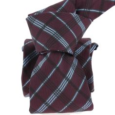 Cravate Segni Disegni Luxe, Faite main, Coventry, prune Segni et Disegni 2