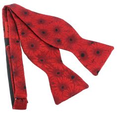 Noeud Papillon Robert Charles Gerbera rouge Robert Charles 2